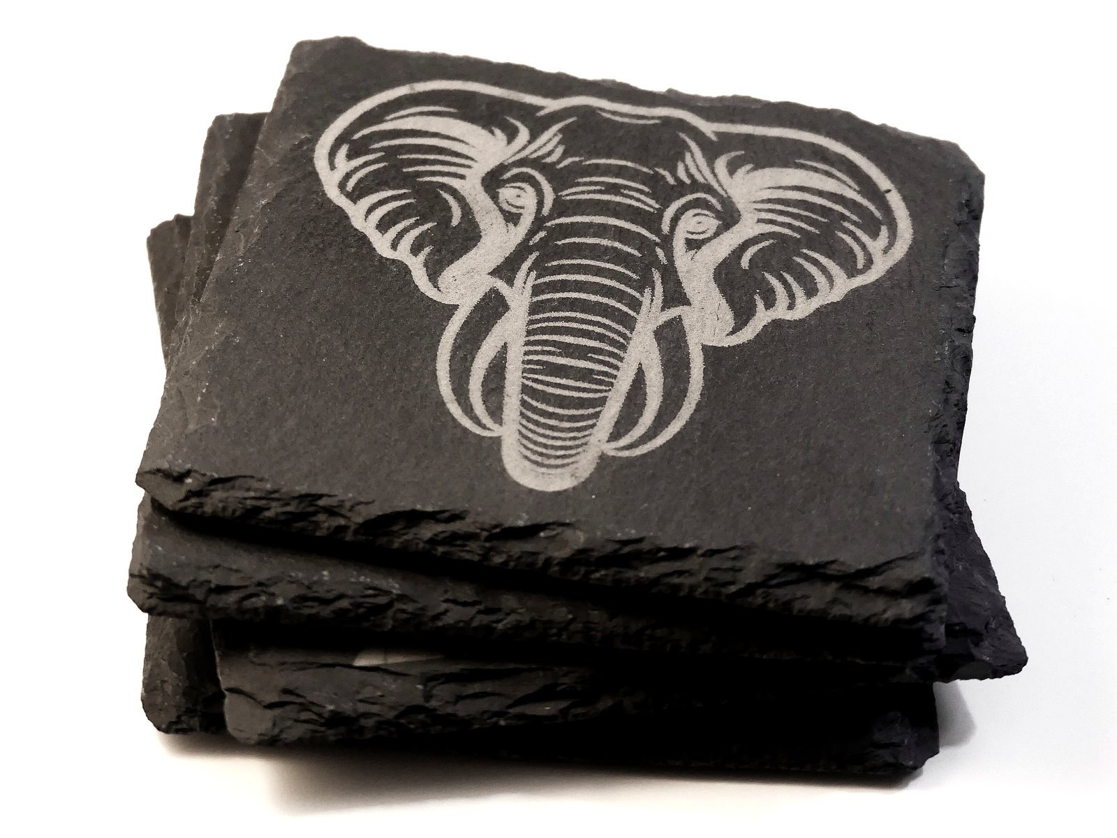 Elephant Slate Coasters