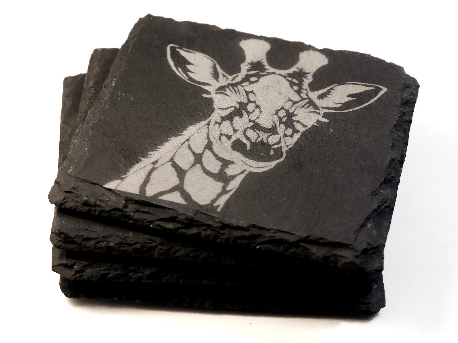 Giraffe Slate Coasters
