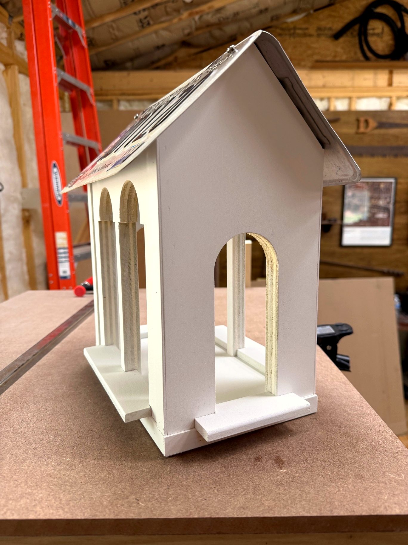Church Bird Feeder