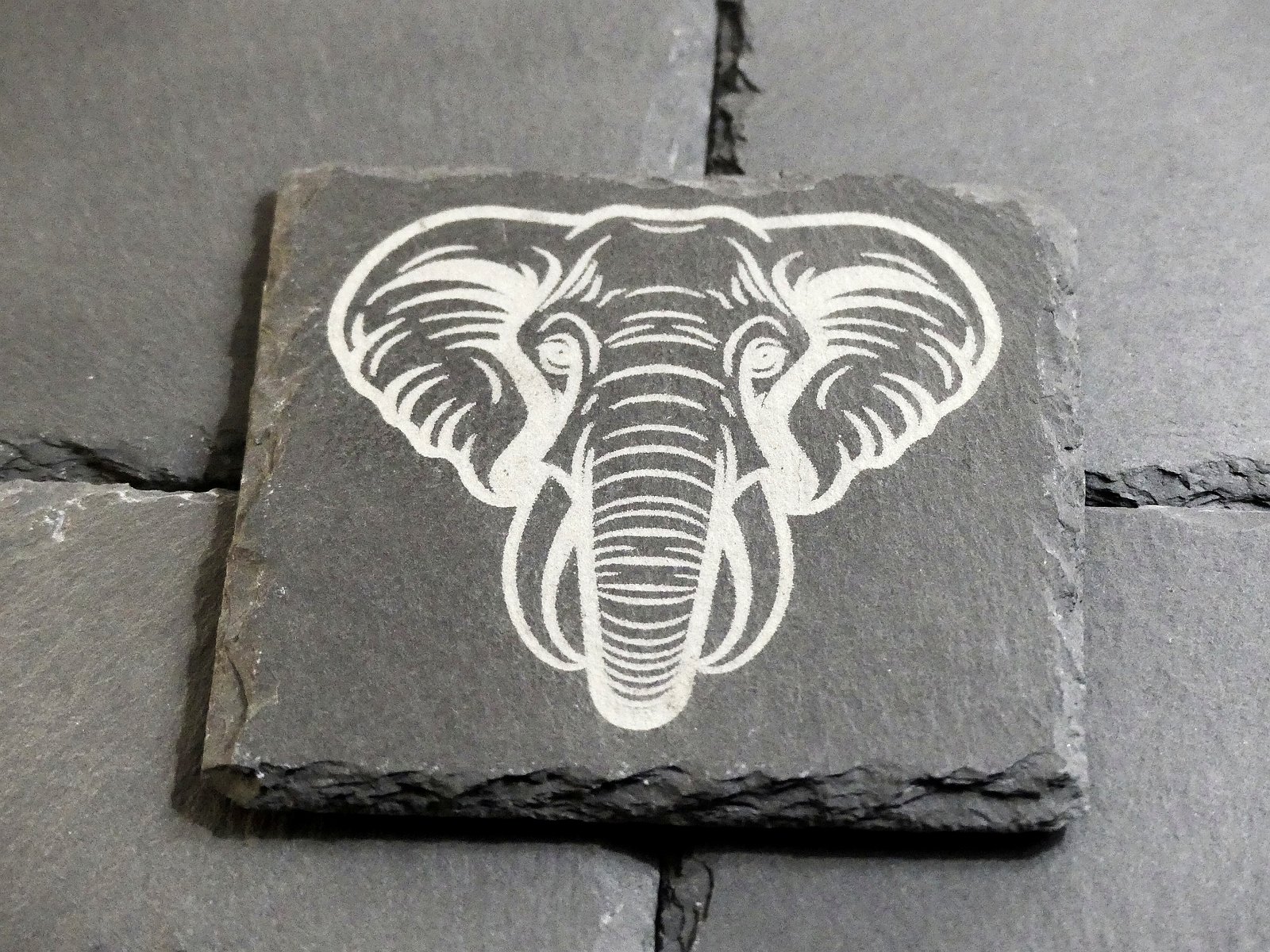 Elephant Slate Coasters