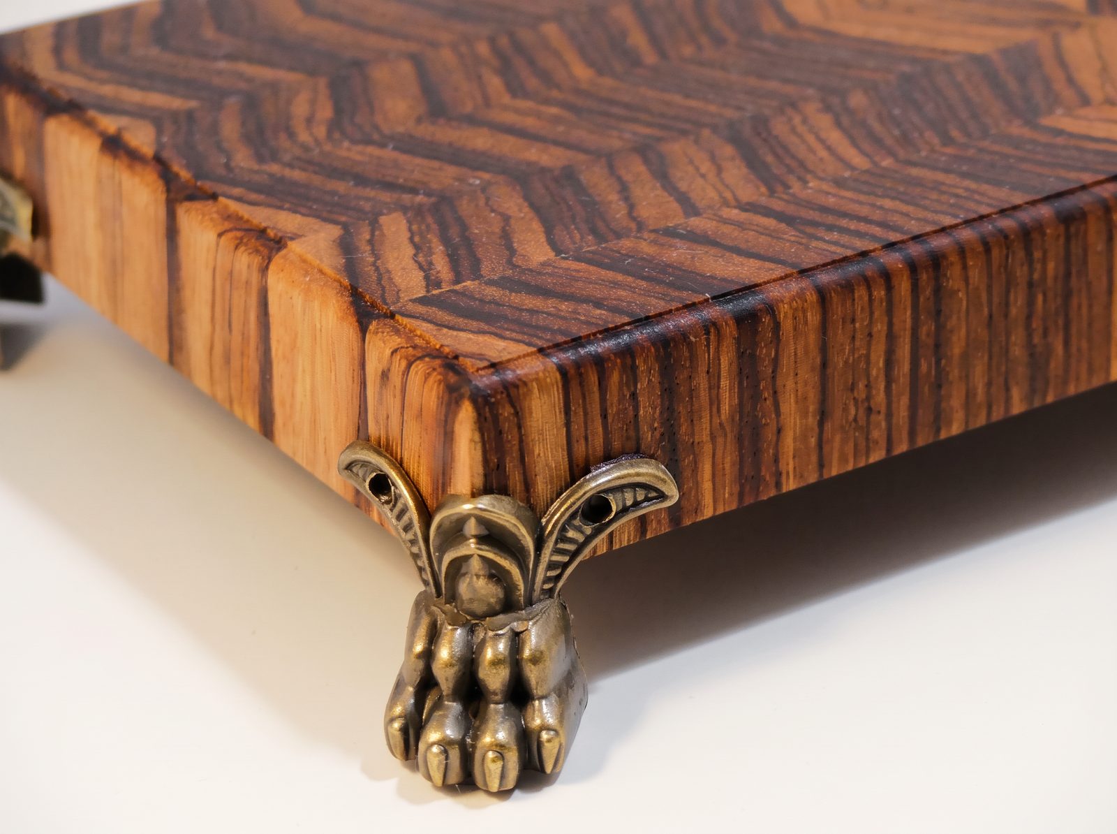 Zebrawood Diamond Cutting Boards