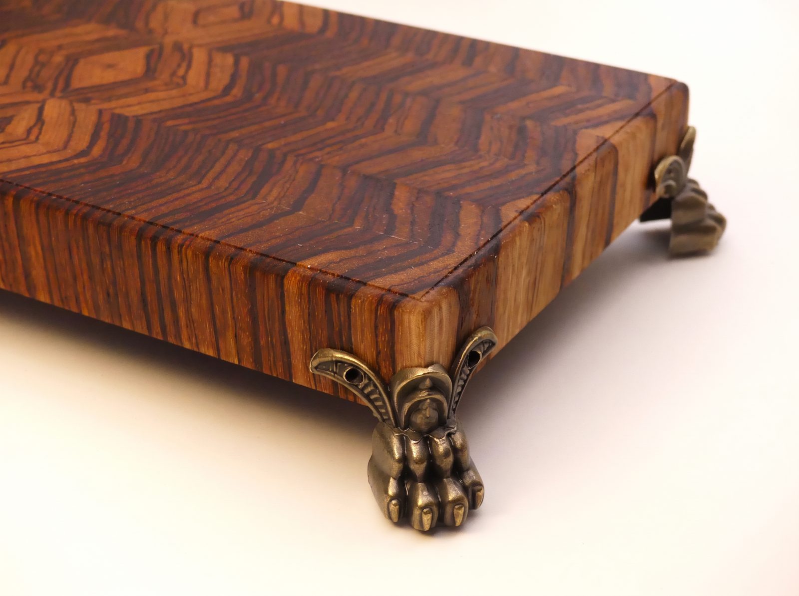 Zebrawood Diamond Cutting Boards