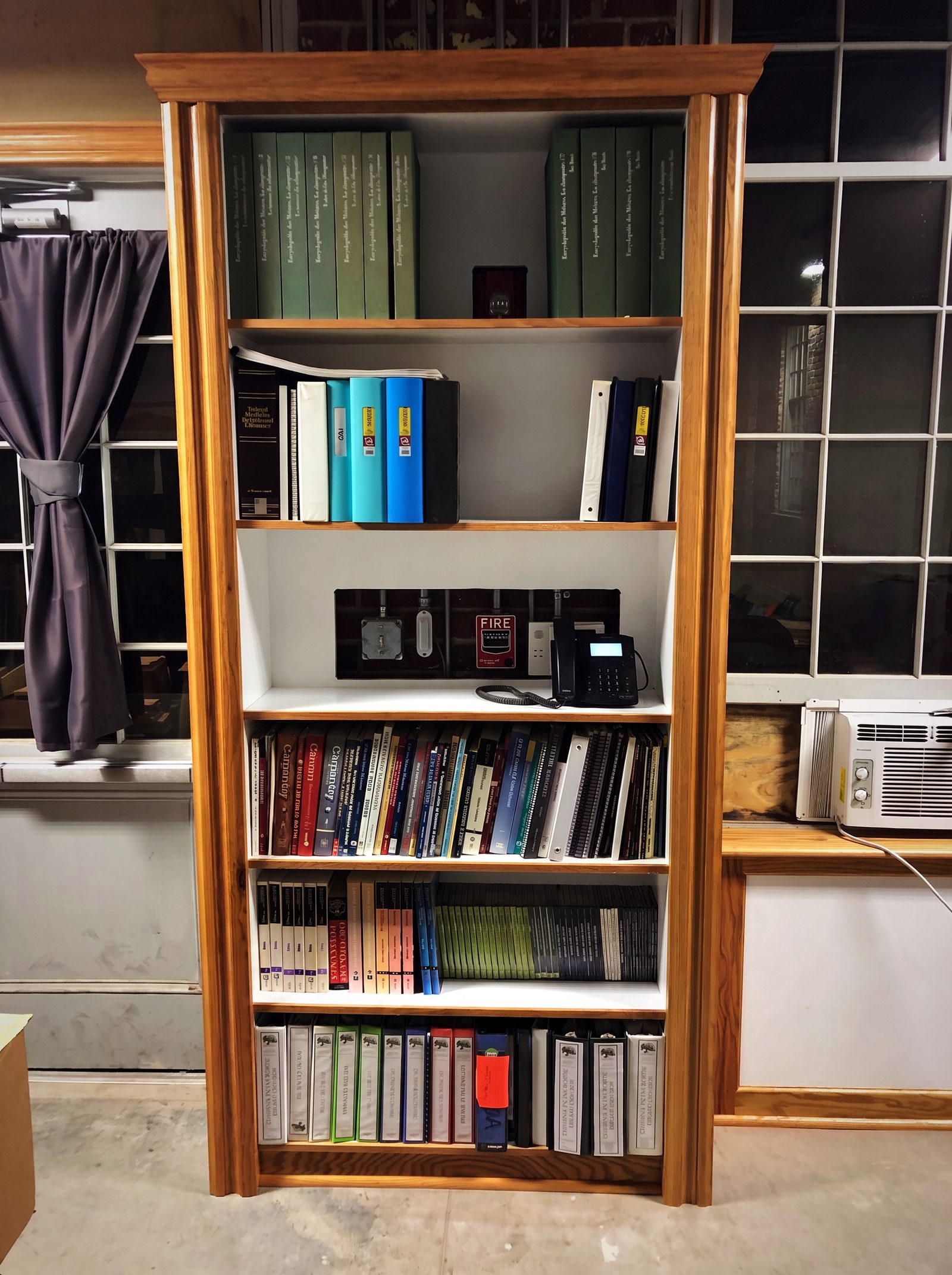 Woodshop Office Built-Ins