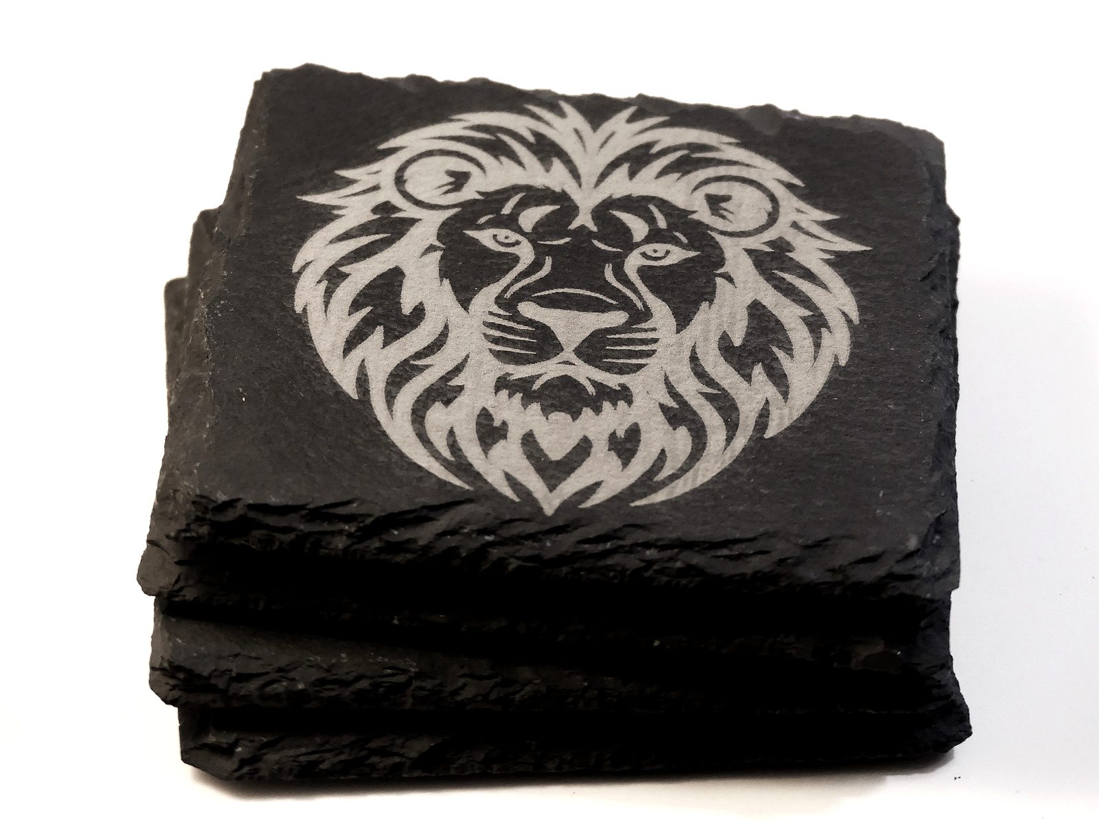 Lion Slate Coasters