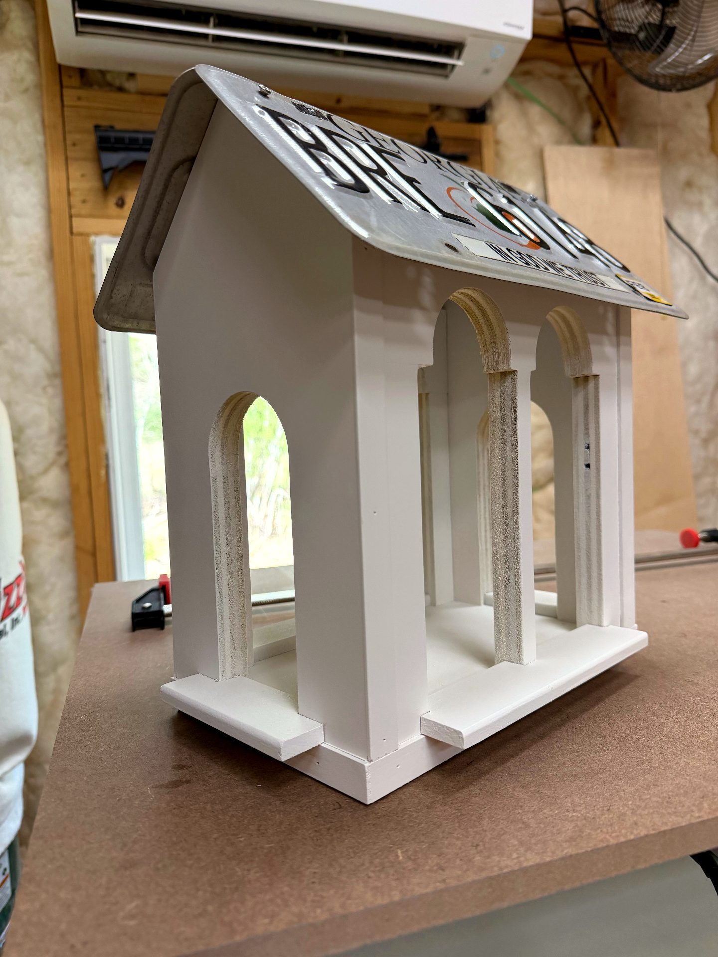 Church Bird Feeder