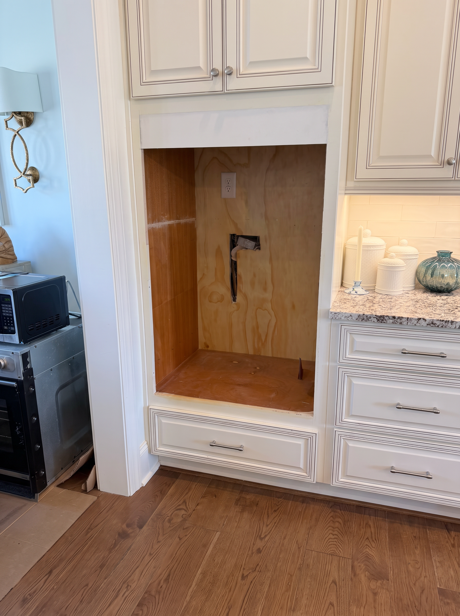 Above Oven Matched Doors