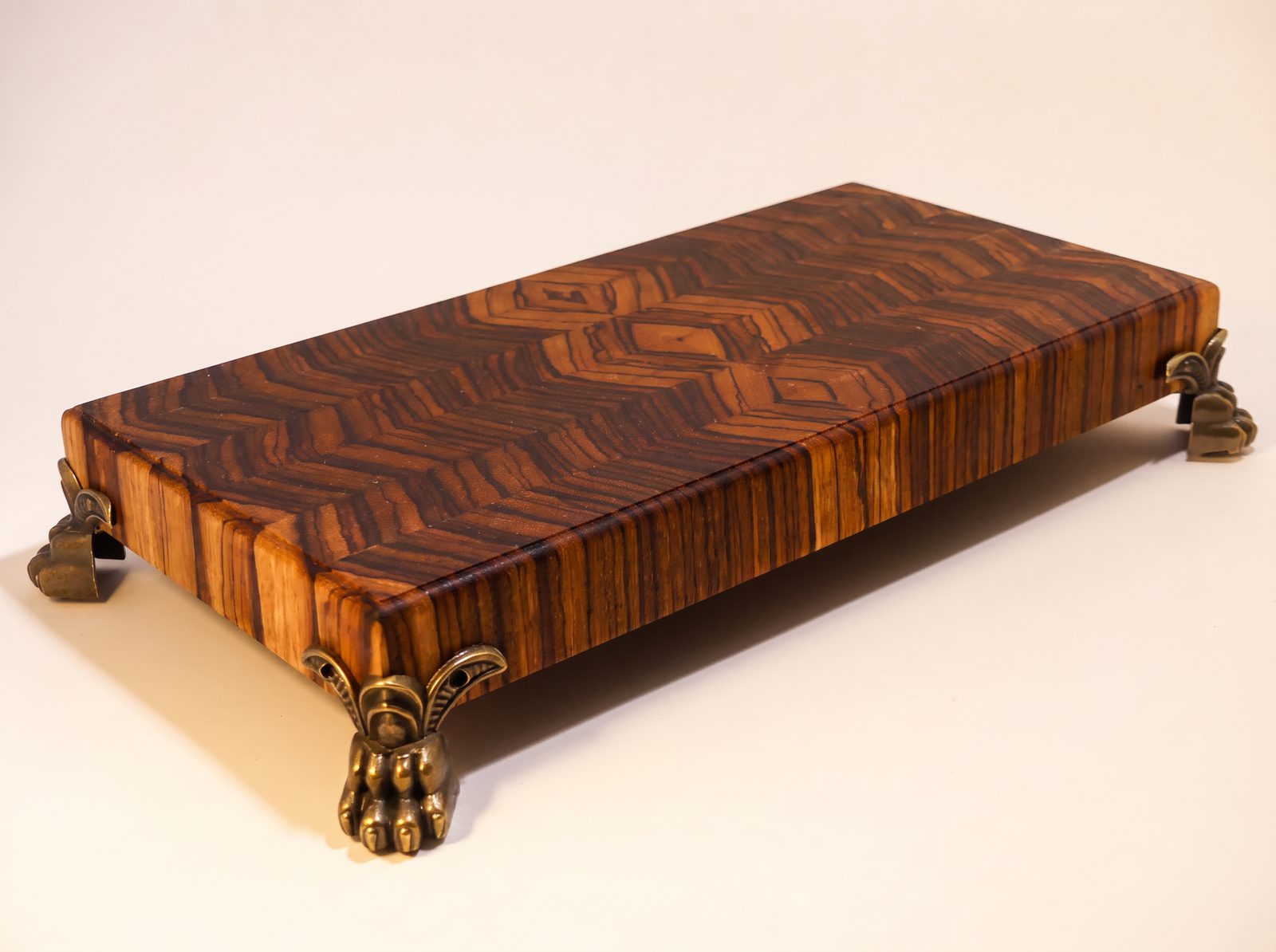 Zebrawood Diamond Cutting Boards