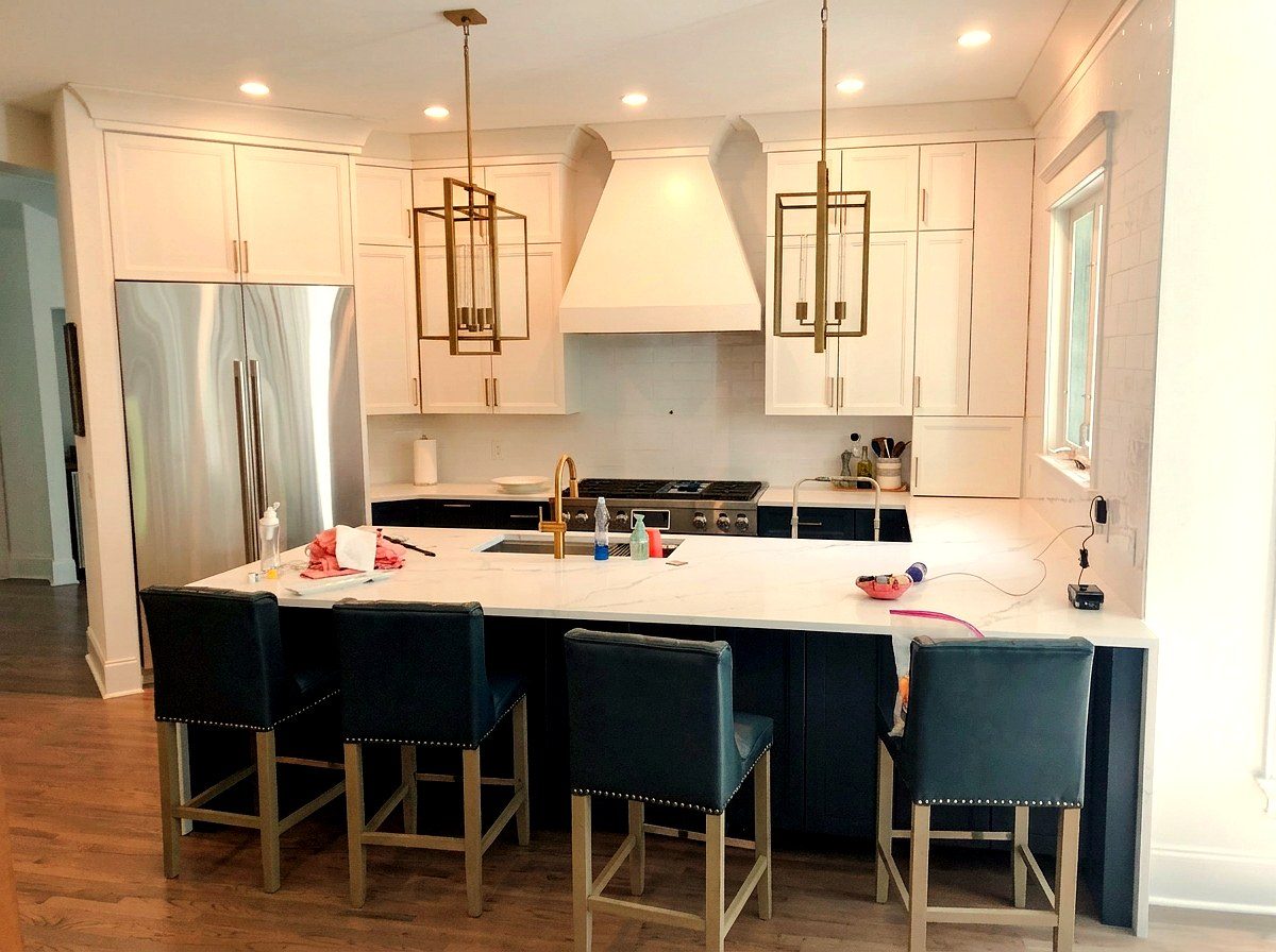 DDB Kitchen and Floating Shelves