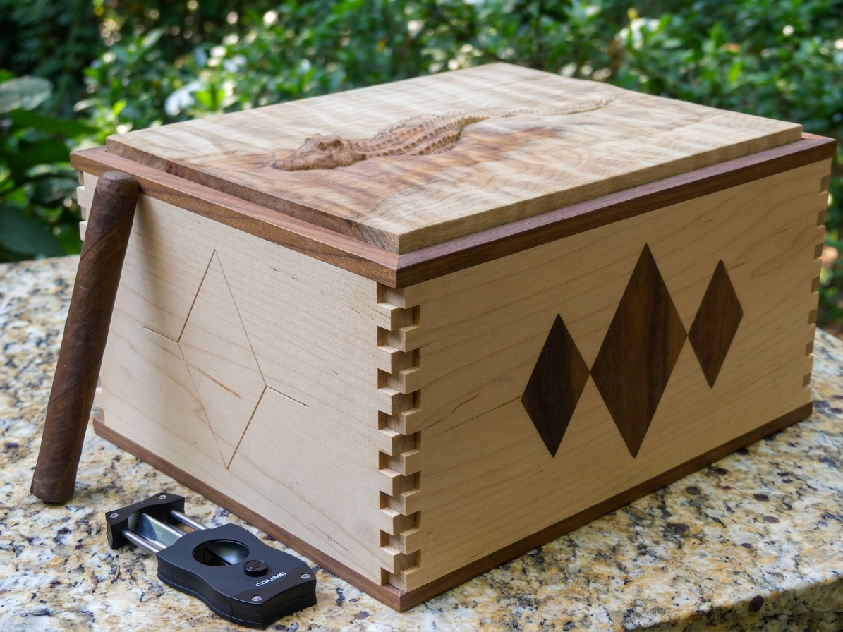 Gator Cigar Humidor