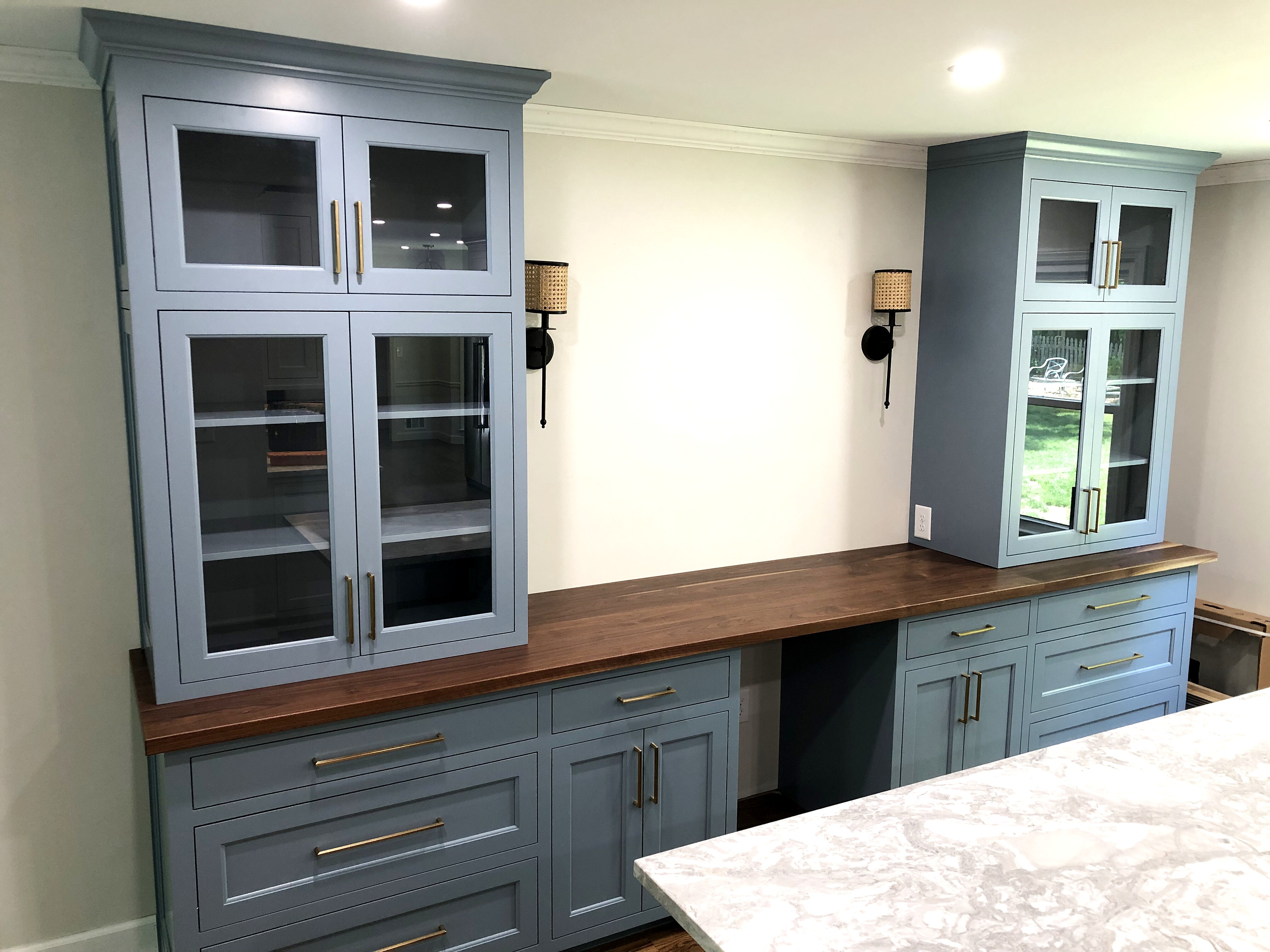Walnut Countertop & Cabinetry