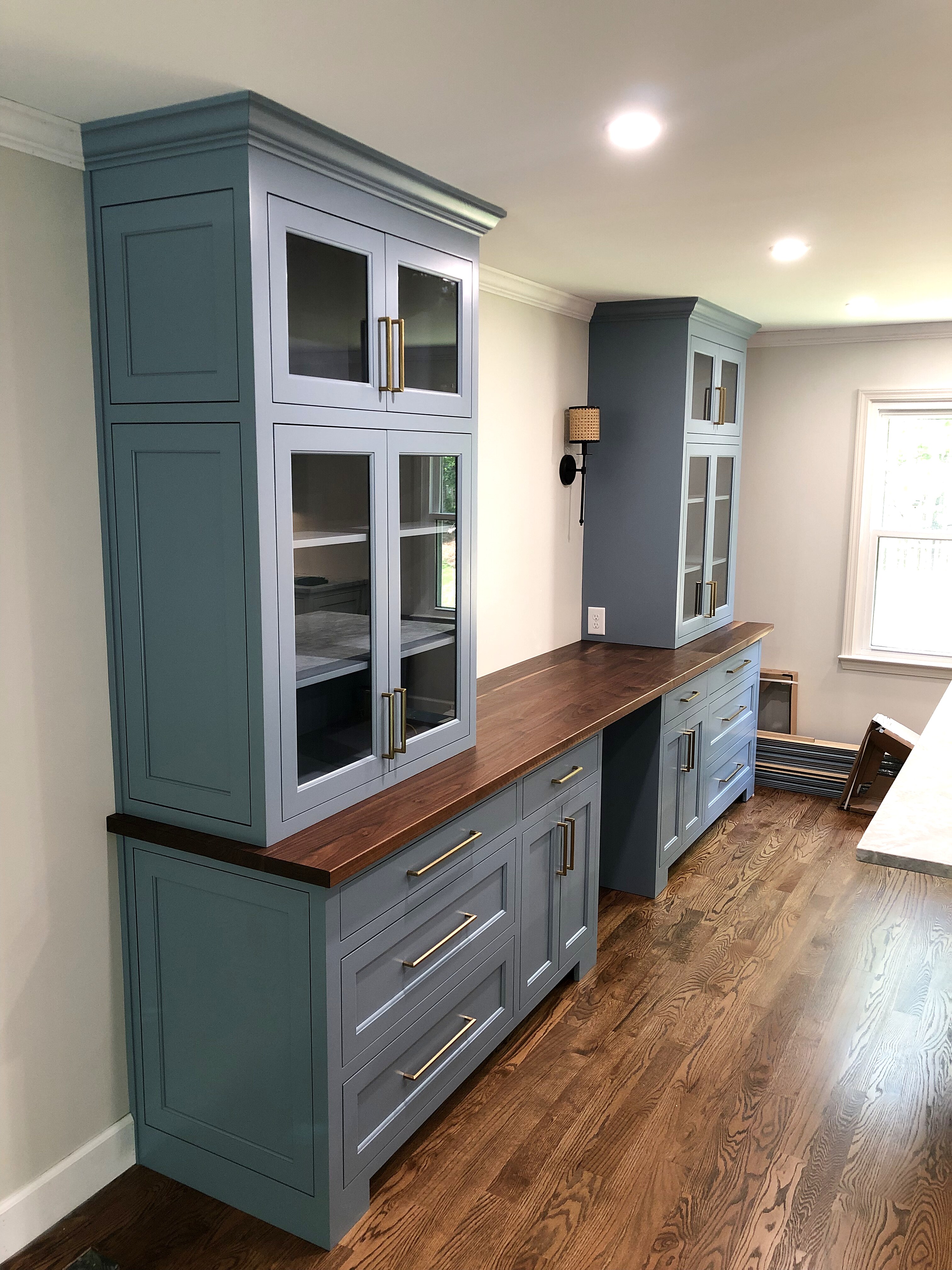 Walnut Countertop & Cabinetry